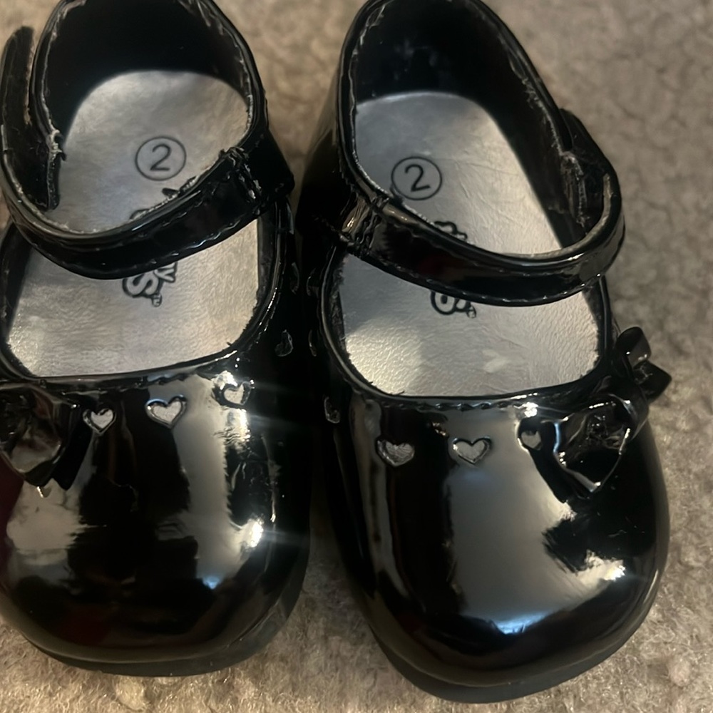 Black Baby Dress Shoes